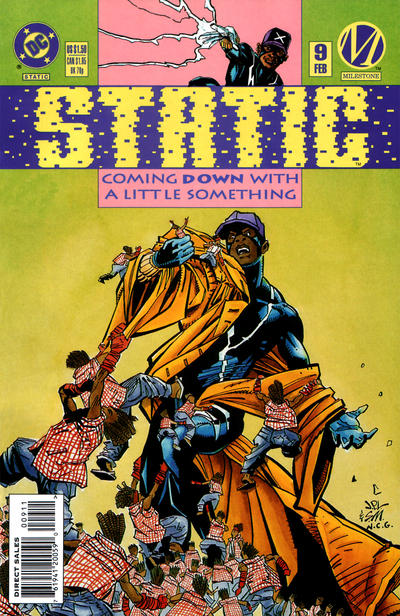 Static 1993 #9 Direct Sales - back issue - $4.00