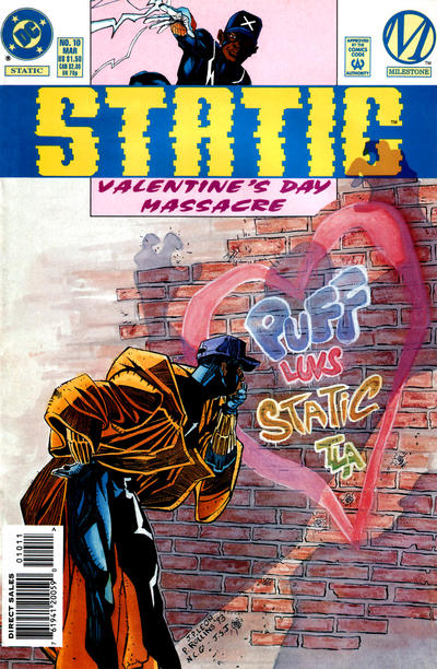 Static 1993 #10 Direct Sales - back issue - $4.00