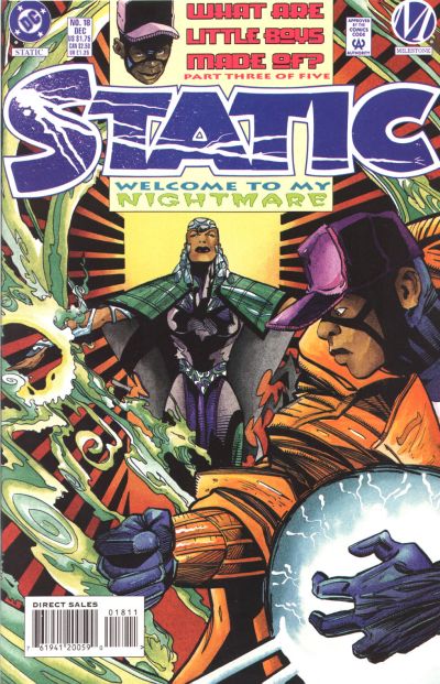 Static 1993 #18 Direct Sales - reader copy - $3.00