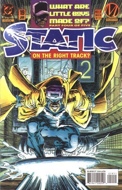 Static 1993 #19 Direct Sales - back issue - $4.00