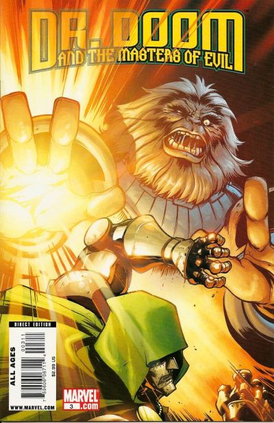 Doctor Doom and the Masters of Evil 2009 #3 - back issue - $4.00