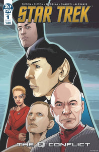 STAR TREK Q CONFLICT #1 CVR A MESSINA (OF 6)