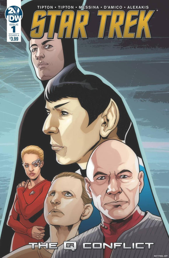 STAR TREK Q CONFLICT #1 CVR A MESSINA (OF 6)