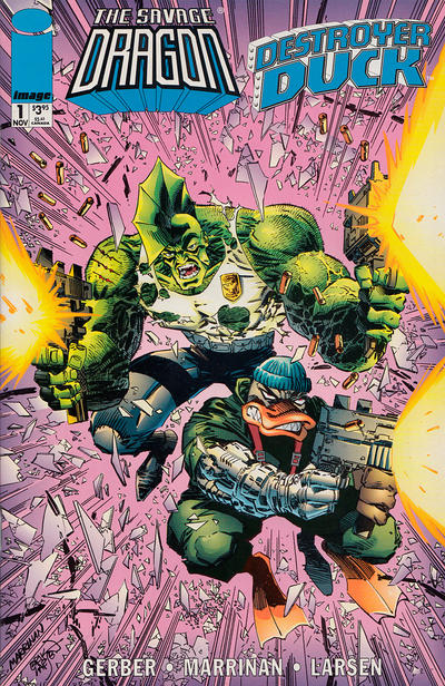 The Savage Dragon / Destroyer Duck 1996 #1 - back issue - $5.00