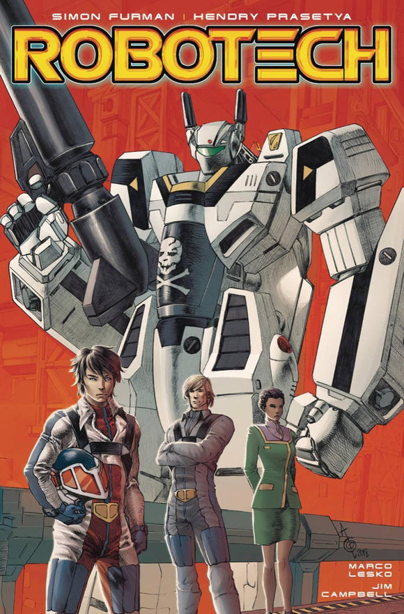 ROBOTECH #19 CVR A QUAH