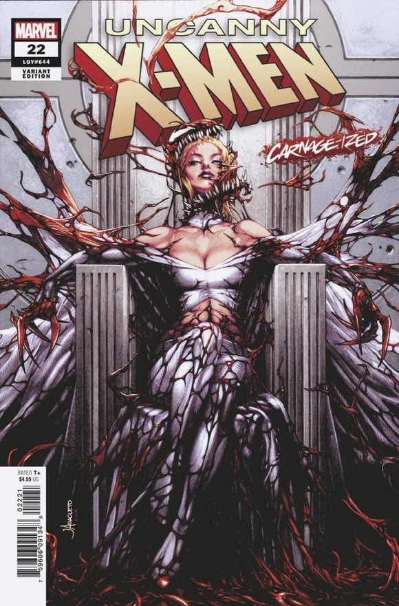 UNCANNY X-MEN #22 ANACLETO CARNAGE-IZED VAR