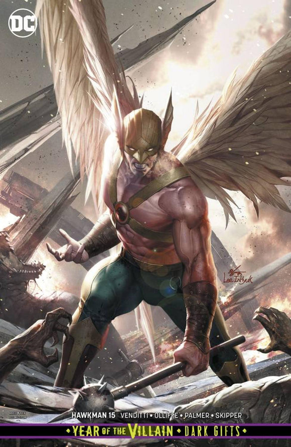 HAWKMAN #15 VAR ED YOTV DARK GIFTS