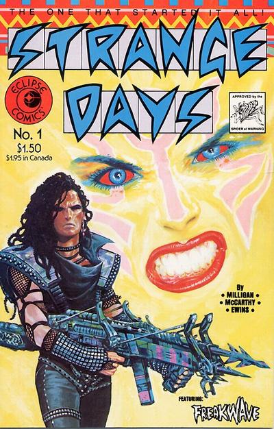 Strange Days 1984 #1 - back issue - $7.00