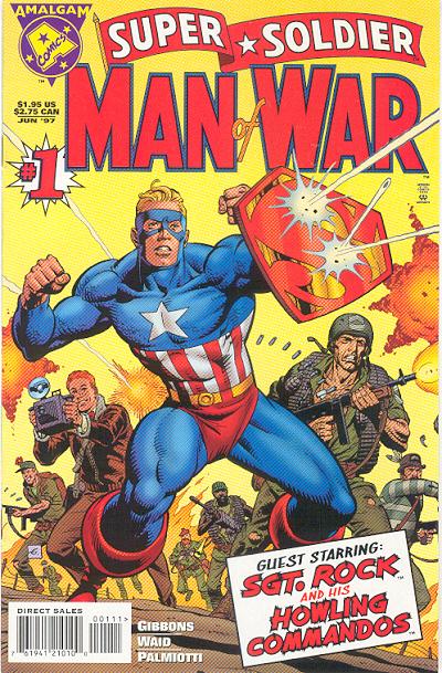 Super Soldier: Man of War 1997 #1 Direct Sales - reader copy - $3.00