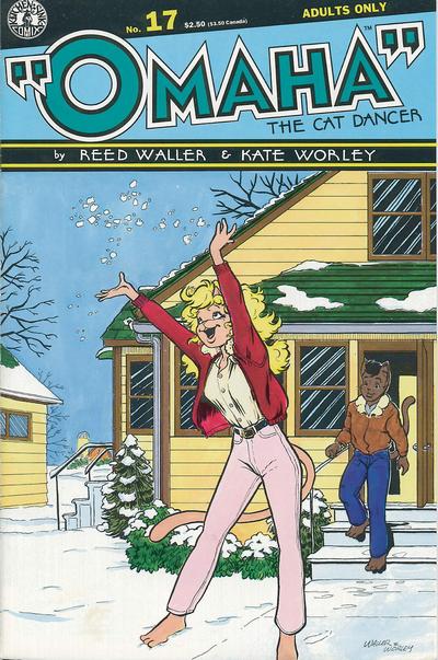 Omaha the Cat Dancer 1986 #17 - back issue - $9.00