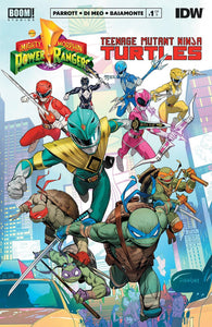 POWER RANGERS TEENAGE MUTANT NINJA TURTLES #1 CVR A MO