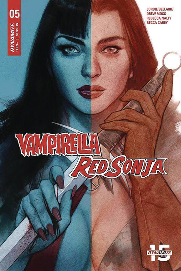 VAMPIRELLA RED SONJA #5 CVR C OLIVER