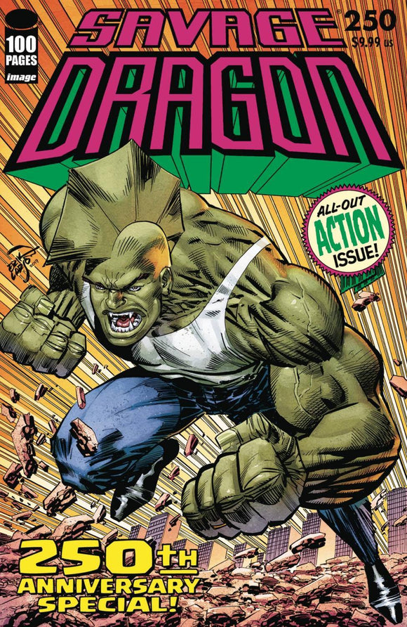 SAVAGE DRAGON #250 CVR A LARSEN