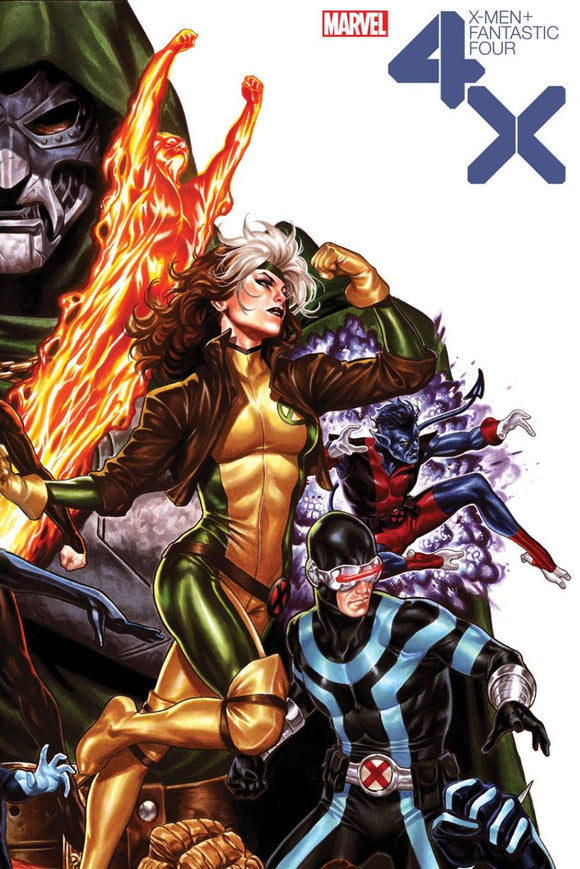 X-MEN FANTASTIC FOUR #2 BROOKS VAR BROOKS VAR (OF 4)