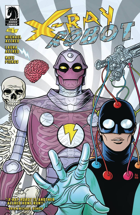 X-RAY ROBOT #1 CVR A ALLRED (OF 4)