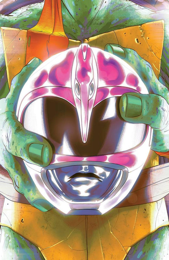 POWER RANGERS TEENAGE MUTANT NINJA TURTLES #4 MIKE MON