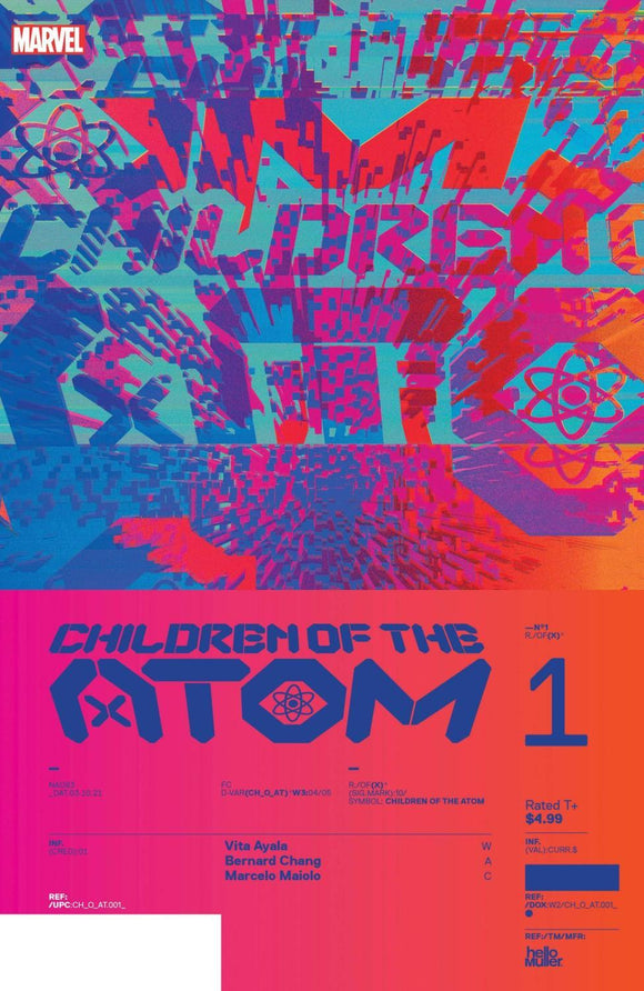 CHILDREN OF ATOM #1 MULLER DESIGN VAR