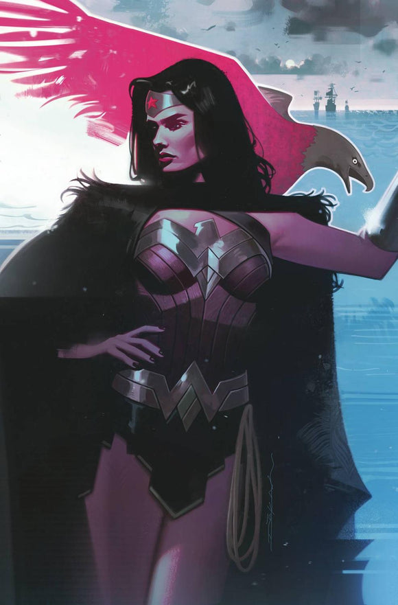 WONDER WOMAN #758 CARD STOCK JEFF DEKAL VAR ED