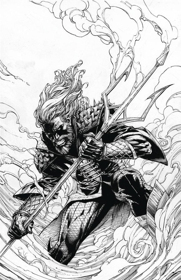 DARK NIGHTS DEATH METAL #2 DAVID FINCH AQUAMAN VAR ED