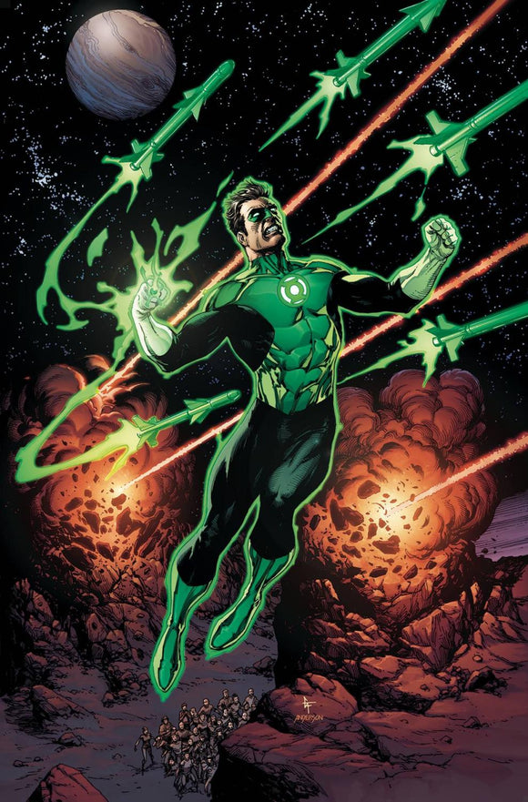 GREEN LANTERN SEASON 2 #5 CARD STOCK GARY FRANK VAR