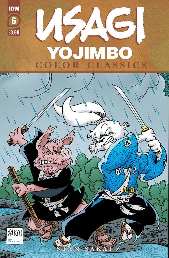 USAGI YOJIMBO COLOR CLASSICS #6 CVR A SAKAI (OF 7)