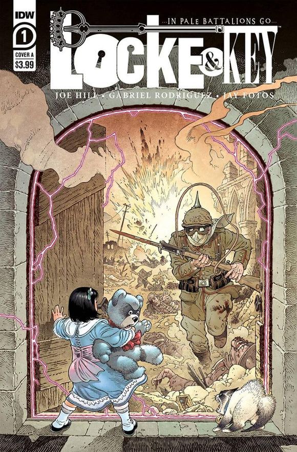 LOCKE & KEY IN PALE BATTALIONS GO #1 CVR A RODR (OF 2)