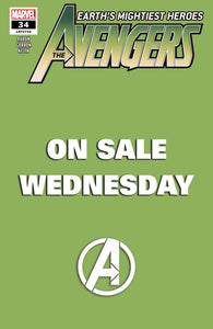 AVENGERS #34 MARVEL WEDNESDAY VAR