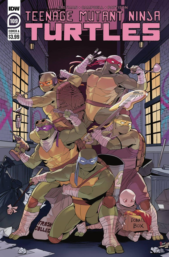 TMNT ONGOING #109 CVR A NISHIJIMA