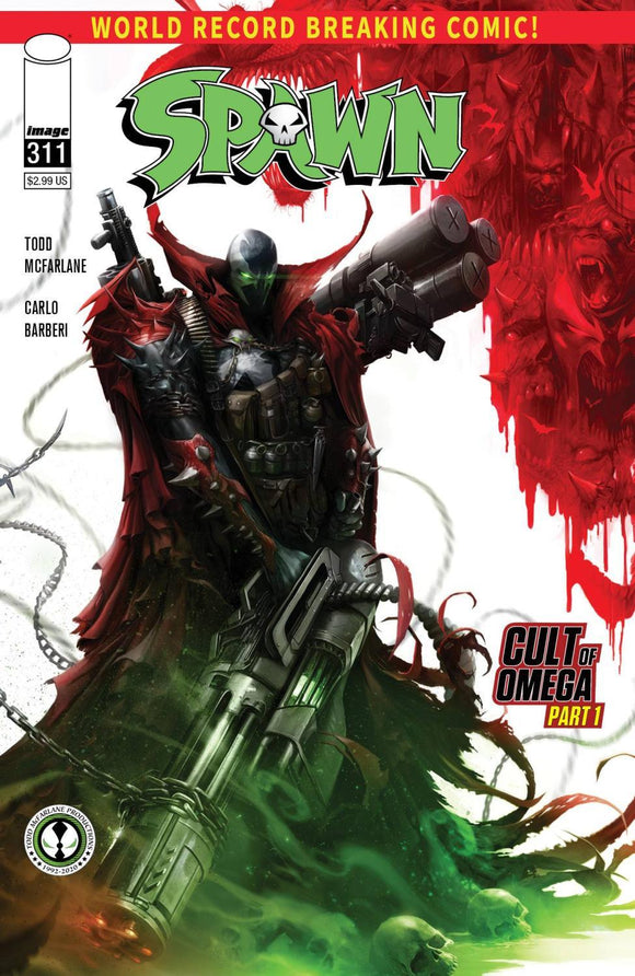 SPAWN #311 CVR C BARBERI