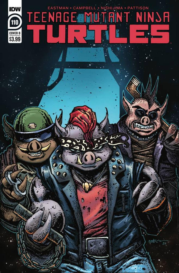 TMNT ONGOING #110 CVR B EASTMAN