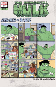 IMMORTAL HULK #37 GURIHIRU HEROES AT HOME VAR