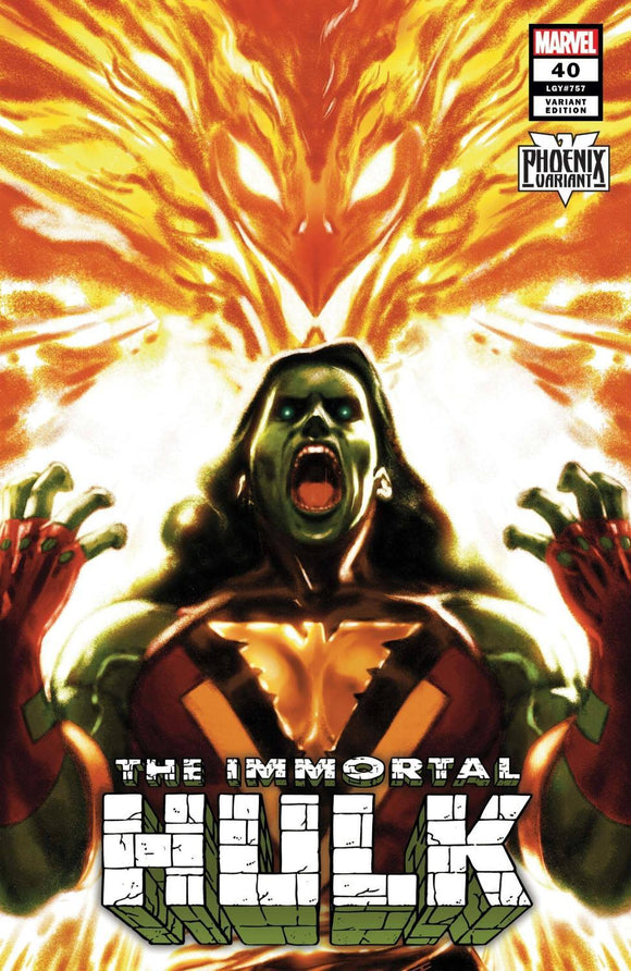 IMMORTAL HULK #40 CLARKE SHE-HULK PHOENIX VAR