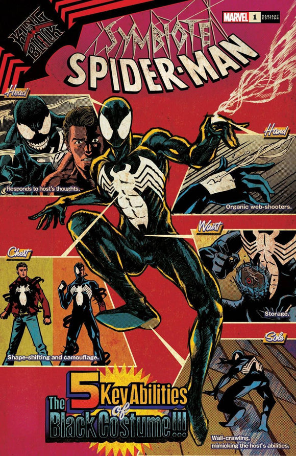 SYMBIOTE SPIDER-MAN KING IN BLACK #1 SUPERLOG VAR