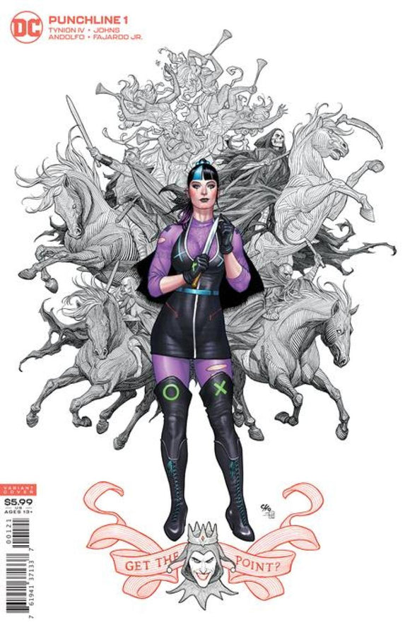 PUNCHLINE SPECIAL #1 ONE SHOT CVR B FRANK CHO CARD STO