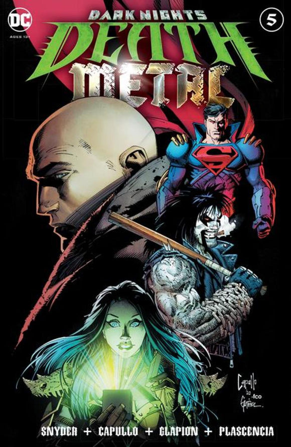 DARK NIGHTS DEATH METAL #5 CVR A GREG CAPULLO EMBOSSED