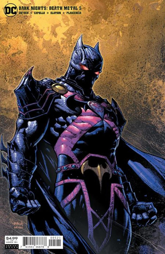 DARK NIGHTS DEATH METAL #5 CVR B DAVID FINCH PITCH BLA