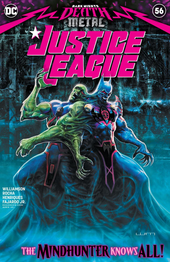 JUSTICE LEAGUE #56 CVR A LIAM SHARP