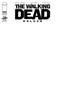 WALKING DEAD DLX #1 CVR F BLANK SKETCH CVR