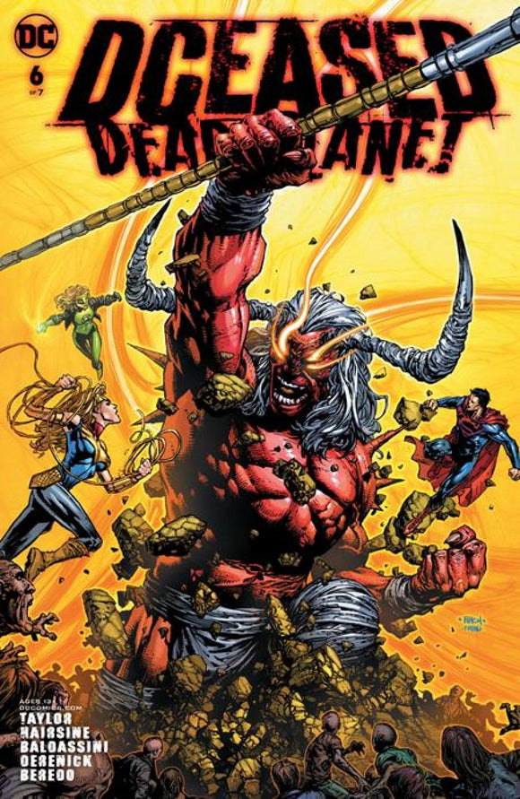 DCEASED DEAD PLANET #6 CVR A DAVID FINCH (OF 7)