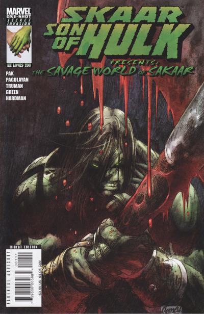 Skaar: Son of Hulk Presents - Savage World of Sakaar 2008 #1 - back issue - $4.00