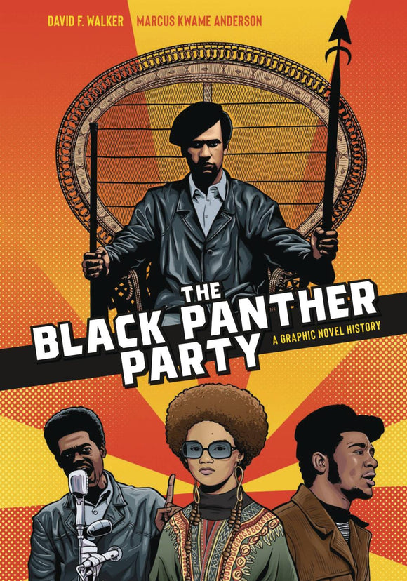 BLACK PANTHER PARTY GRAPHIC HISTORY SC