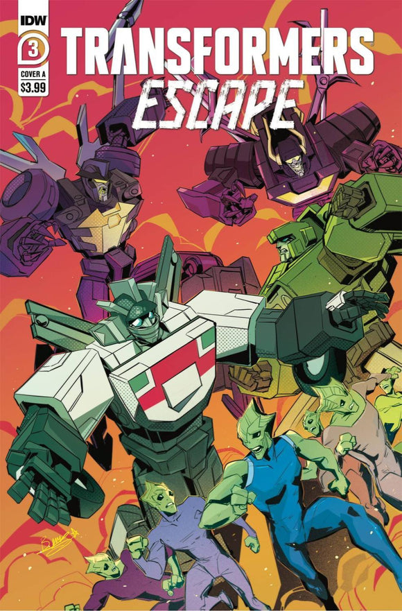 TRANSFORMERS ESCAPE #3 CVR A MCGUIRE-SMITH (OF 5)