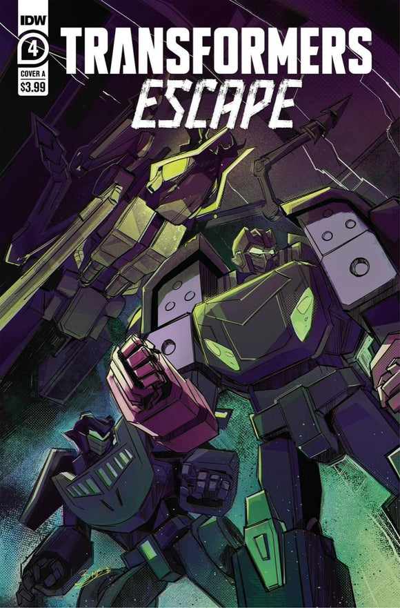 TRANSFORMERS ESCAPE #4 CVR A MCGUIRE-SMITH (OF 5)