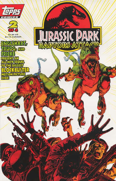 Jurassic Park: Raptors Attack 1994 #2 - back issue - $4.00