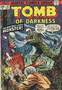 Tomb of Darkness 1974 #10 - reader copy - $6.00