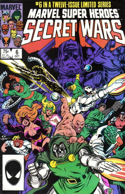 Marvel Super-Heroes Secret Wars 1984 #6 Direct ed. - back issue - $9.00