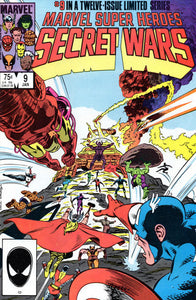 Marvel Super-Heroes Secret Wars 1984 #9 Direct ed. - back issue - $9.00