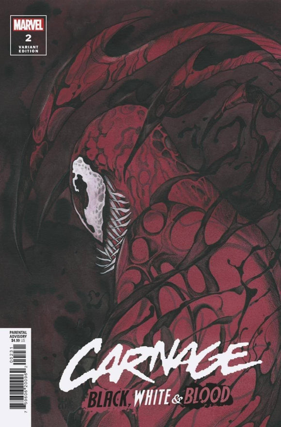 CARNAGE BLACK WHITE AND BLOOD #2 MOMOKO VAR (OF 4)