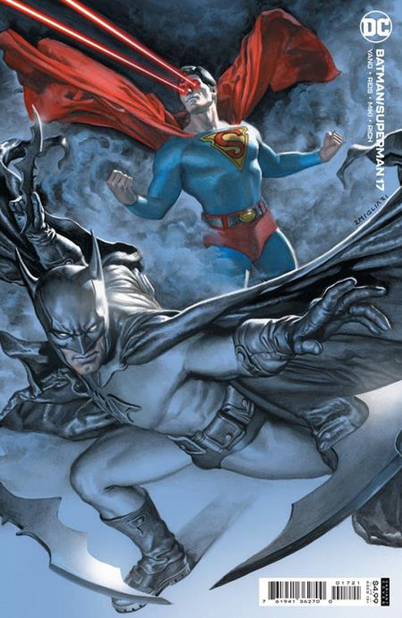 BATMAN SUPERMAN #17 CVR B RODOLFO MIGLIAR CARD STOCK VAR