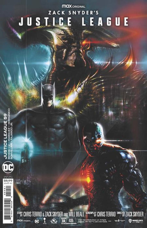 JUSTICE LEAGUE #59 CVR E LIAM SHARP SNYDER CUT VARIANT